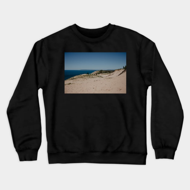 Sleeping Bear Dunes Crewneck Sweatshirt by LindsayVaughn